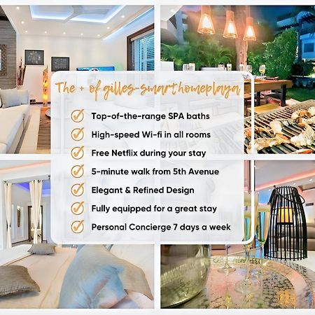 Luxury Duplex -4 Pers- 2Mn Beach&5Th Av, Pool, Gym Playa del Carmen Eksteriør billede