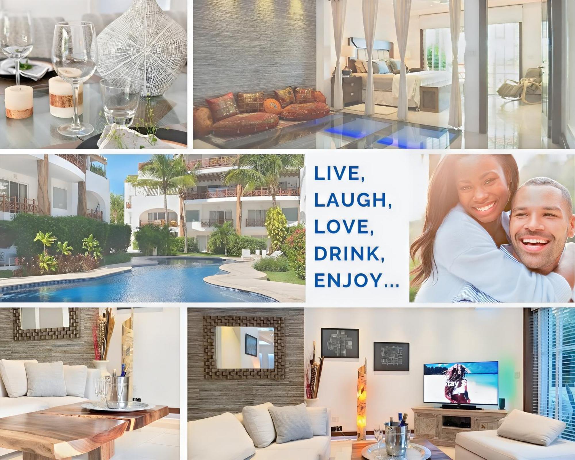 Luxury Duplex -4 Pers- 2Mn Beach&5Th Av, Pool, Gym Playa del Carmen Eksteriør billede