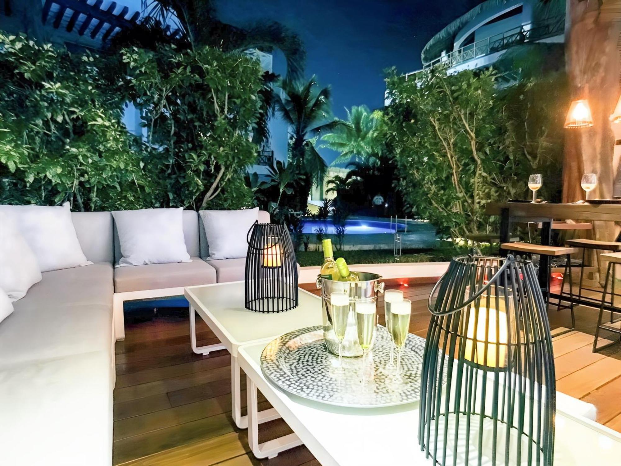 Luxury Duplex -4 Pers- 2Mn Beach&5Th Av, Pool, Gym Playa del Carmen Eksteriør billede