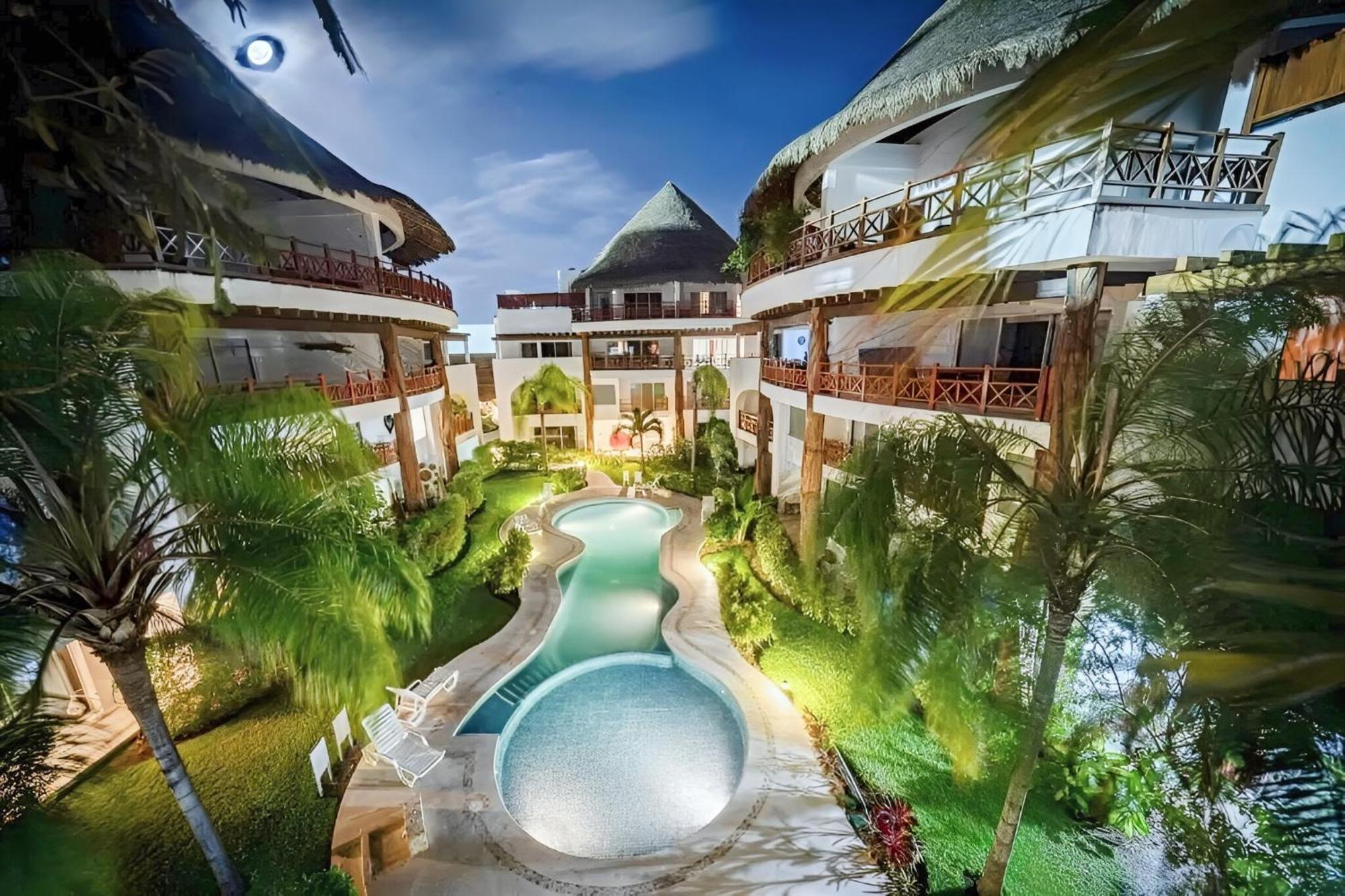 Luxury Duplex -4 Pers- 2Mn Beach&5Th Av, Pool, Gym Playa del Carmen Eksteriør billede