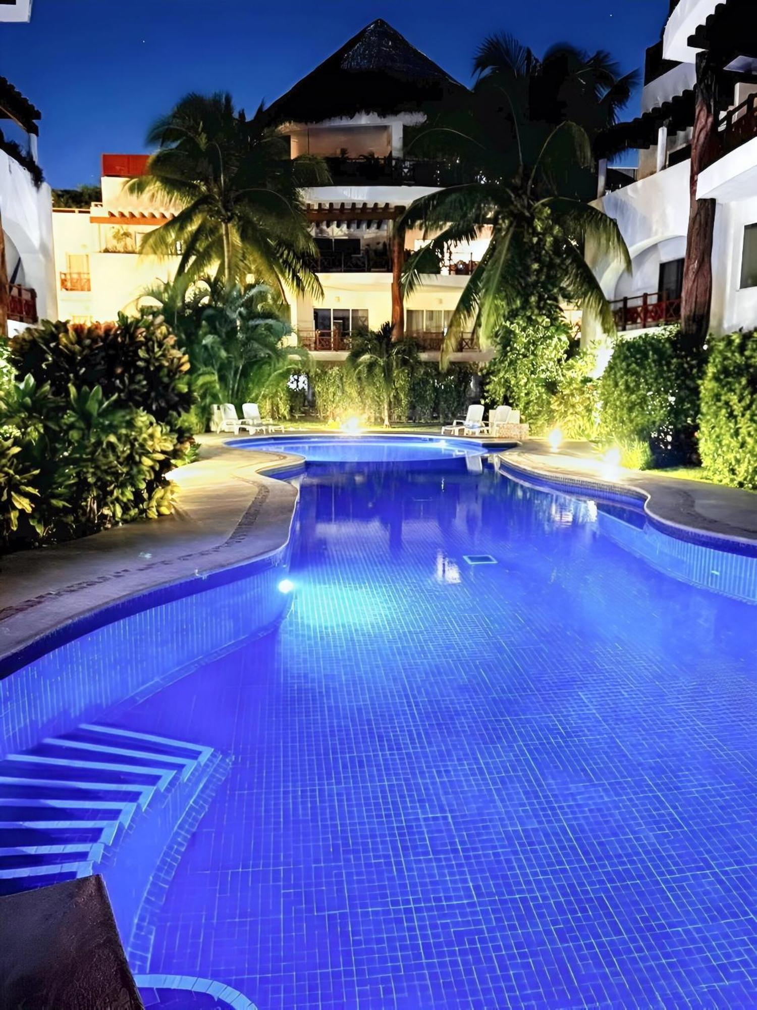 Luxury Duplex -4 Pers- 2Mn Beach&5Th Av, Pool, Gym Playa del Carmen Eksteriør billede
