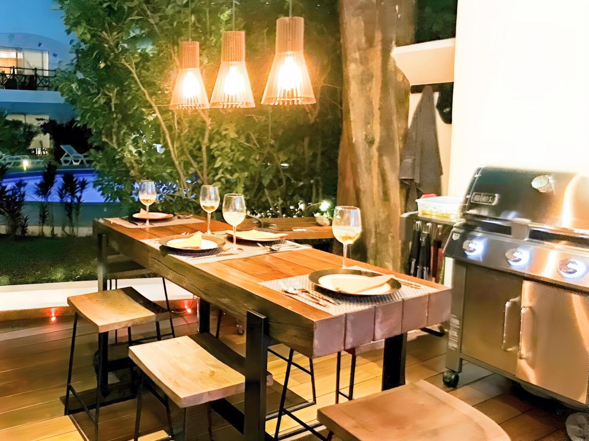 Luxury Duplex -4 Pers- 2Mn Beach&5Th Av, Pool, Gym Playa del Carmen Eksteriør billede