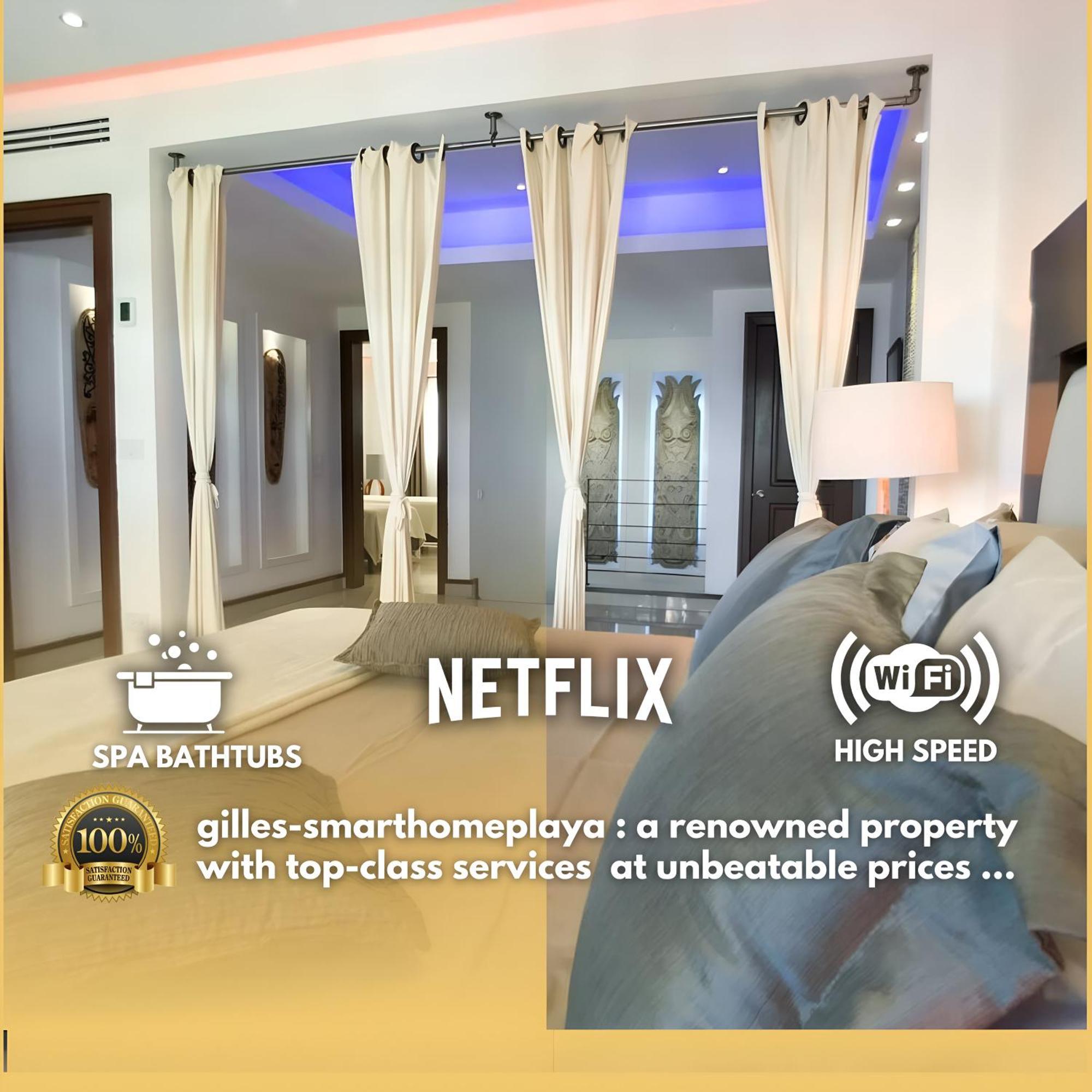 Luxury Duplex -4 Pers- 2Mn Beach&5Th Av, Pool, Gym Playa del Carmen Eksteriør billede